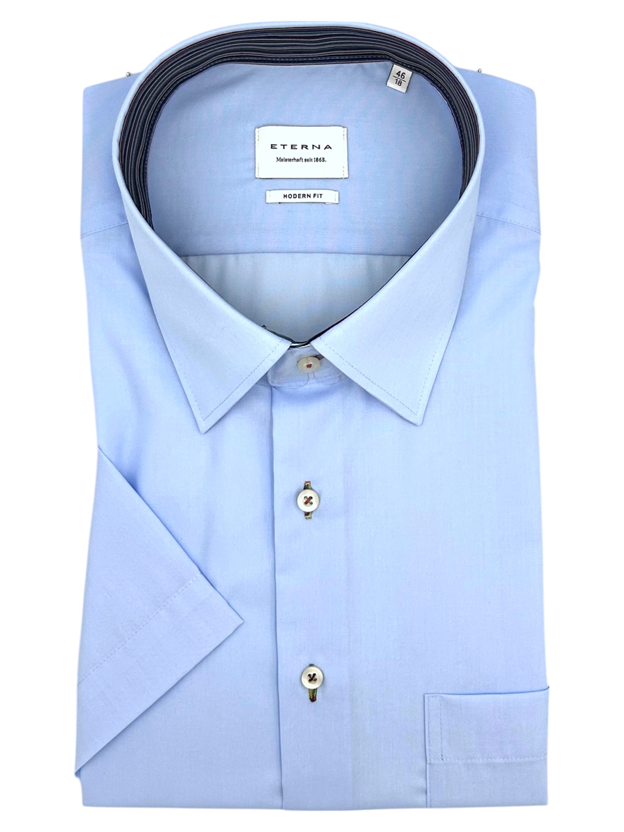 Eterna Modern fit Kortærmet skjorte